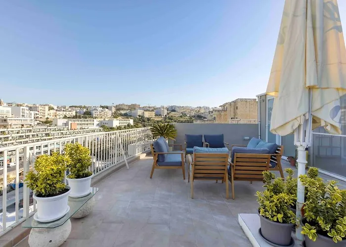 High-end Living Exclusive Penthouse St Julians * San Ġiljan