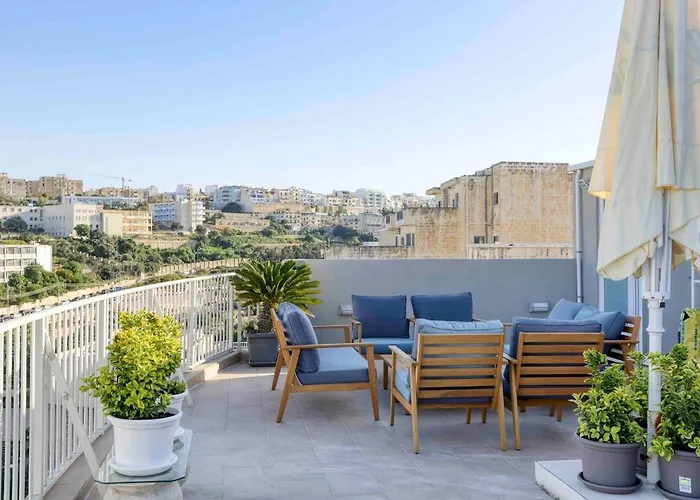 Appartement High-end Living Exclusive Penthouse St Julians