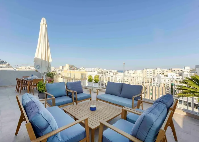 Lägenhet High-end Living Exclusive Penthouse St Julians