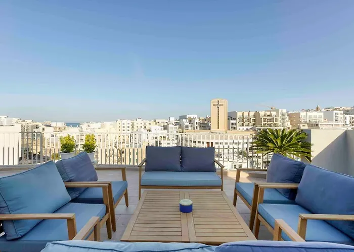 High-end Living Exclusive Penthouse St Julians Lägenhet