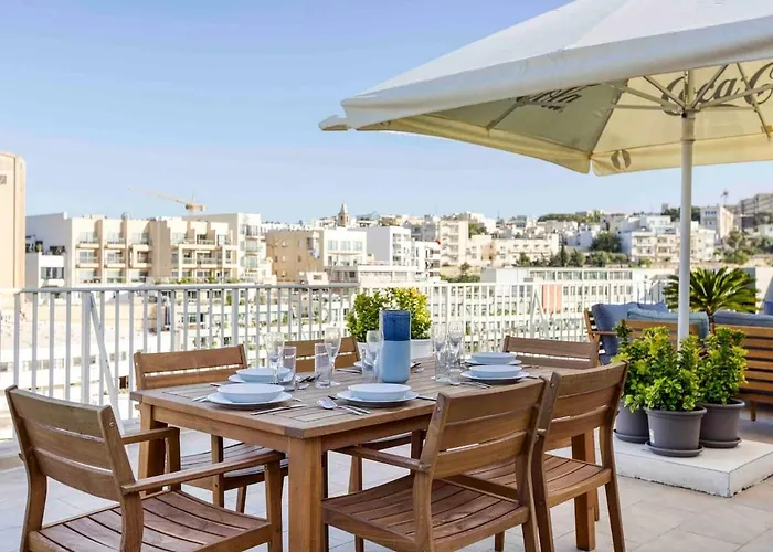 High-end Living Exclusive Penthouse St Julians *